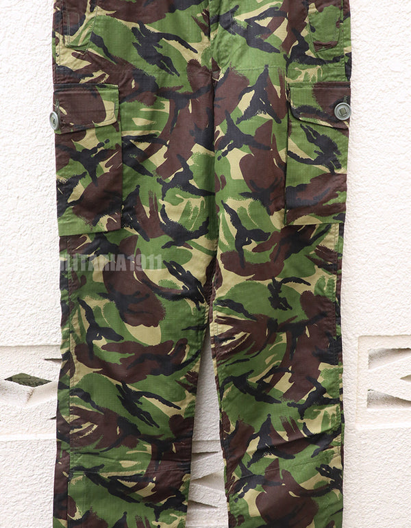 イギリス軍　USED　ウッドランドDPM　コンバットパンツ　ウィンドプルーフ　B