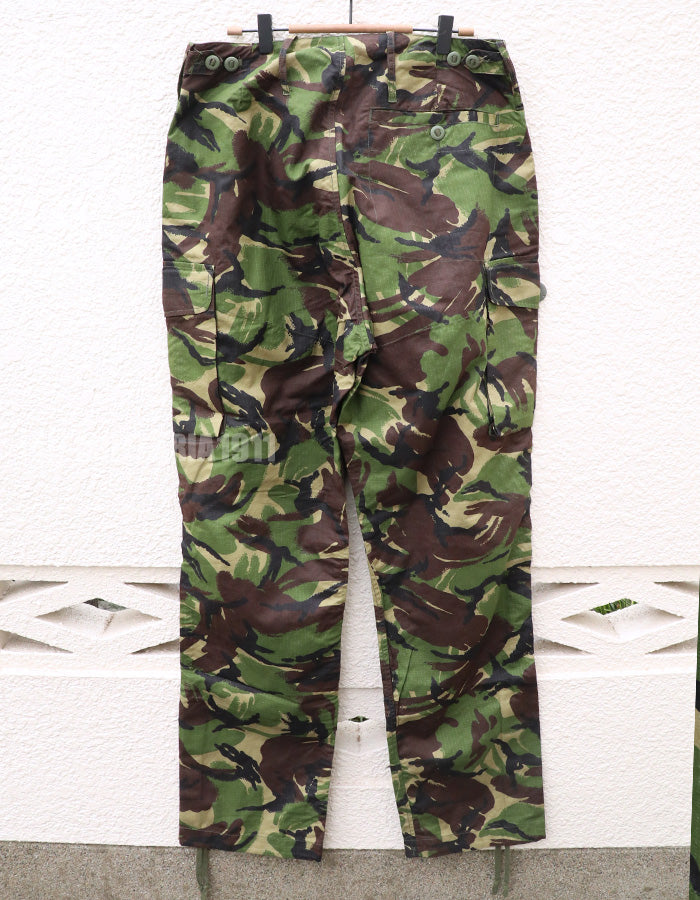 イギリス軍　USED　ウッドランドDPM　コンバットパンツ　ウィンドプルーフ　B