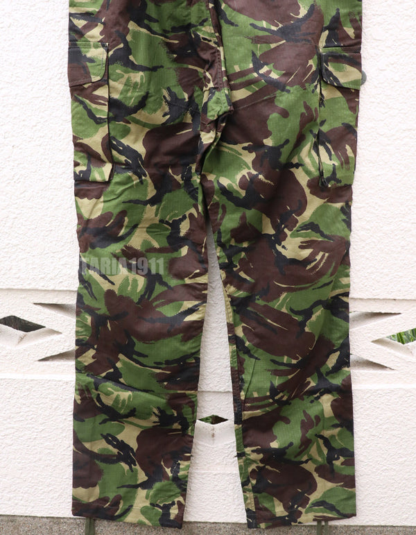 イギリス軍　USED　ウッドランドDPM　コンバットパンツ　ウィンドプルーフ　B