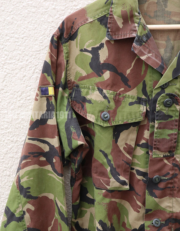イギリス軍　コンバットジャケット　ウッドランドDPM　ライトウェイト B