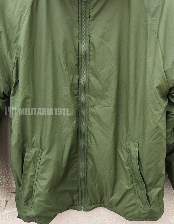 イギリス軍　サーマルリバーシブルジャケット　オリーブ/サンド　防寒着　中古品