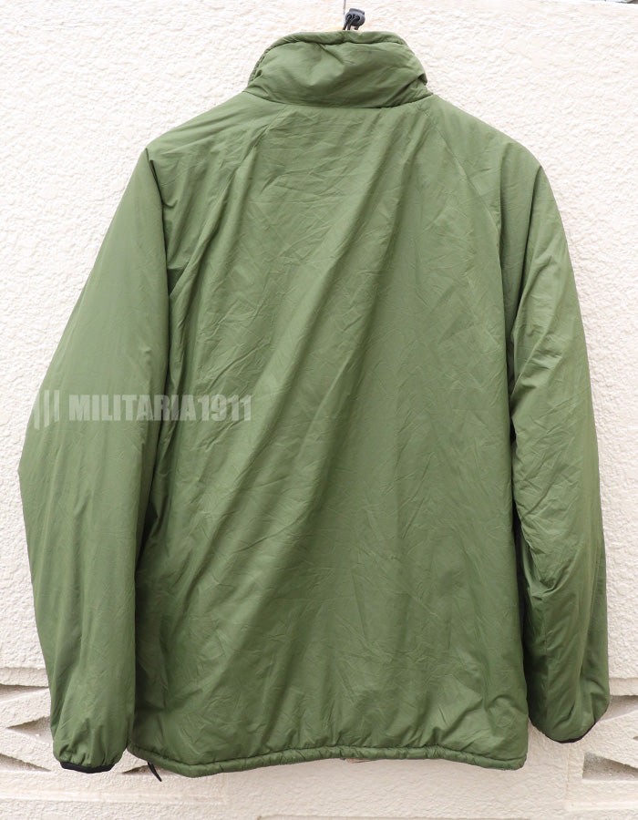 イギリス軍　サーマルリバーシブルジャケット　オリーブ/サンド　防寒着　中古品
