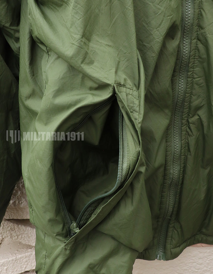 イギリス軍　サーマルリバーシブルジャケット　オリーブ/サンド　防寒着　中古品
