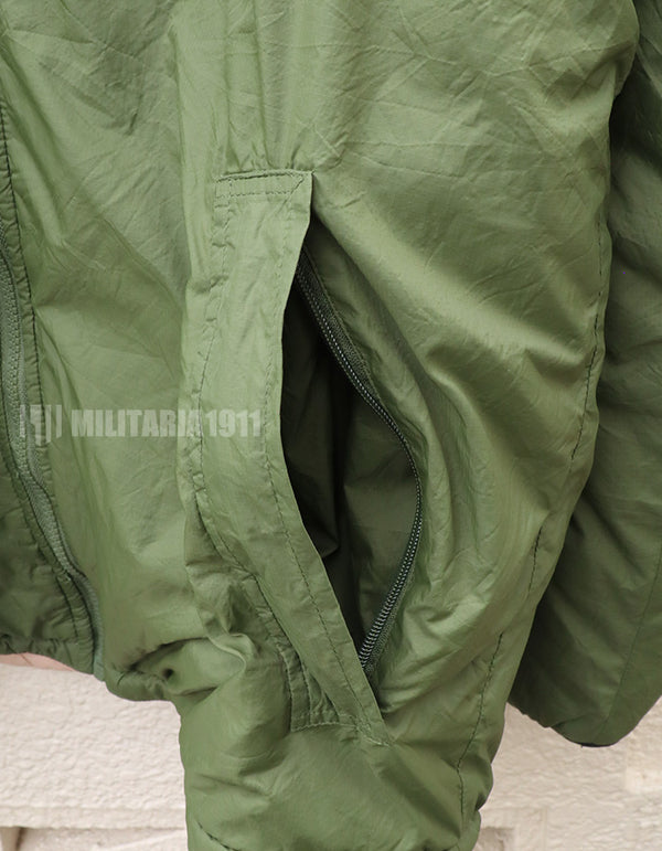 イギリス軍　サーマルリバーシブルジャケット　オリーブ/サンド　防寒着　中古品