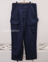 イギリス軍　Royal Navy Combat Trousers Navy Blue　パッチ付き　中古品