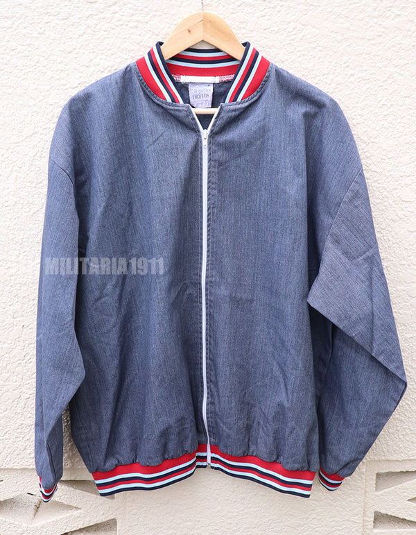 イギリス軍　PTIジャケット　運動用ブルゾン　ブルー