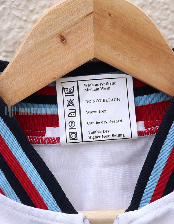 イギリス軍　PTIジャケット　運動用ブルゾン　ホワイト