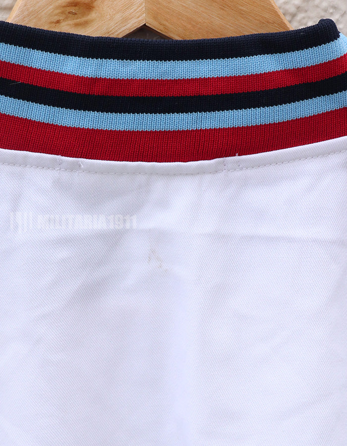 イギリス軍　PTIジャケット　運動用ブルゾン　ホワイト