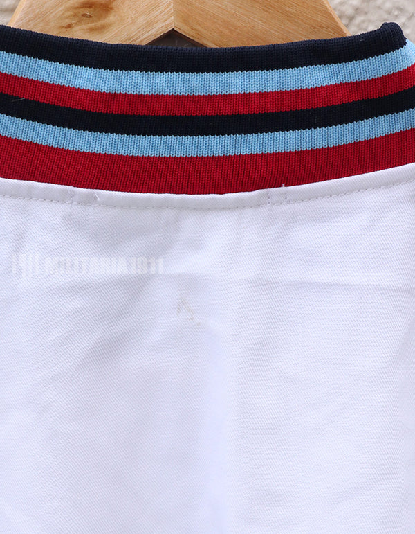 イギリス軍　PTIジャケット　運動用ブルゾン　ホワイト