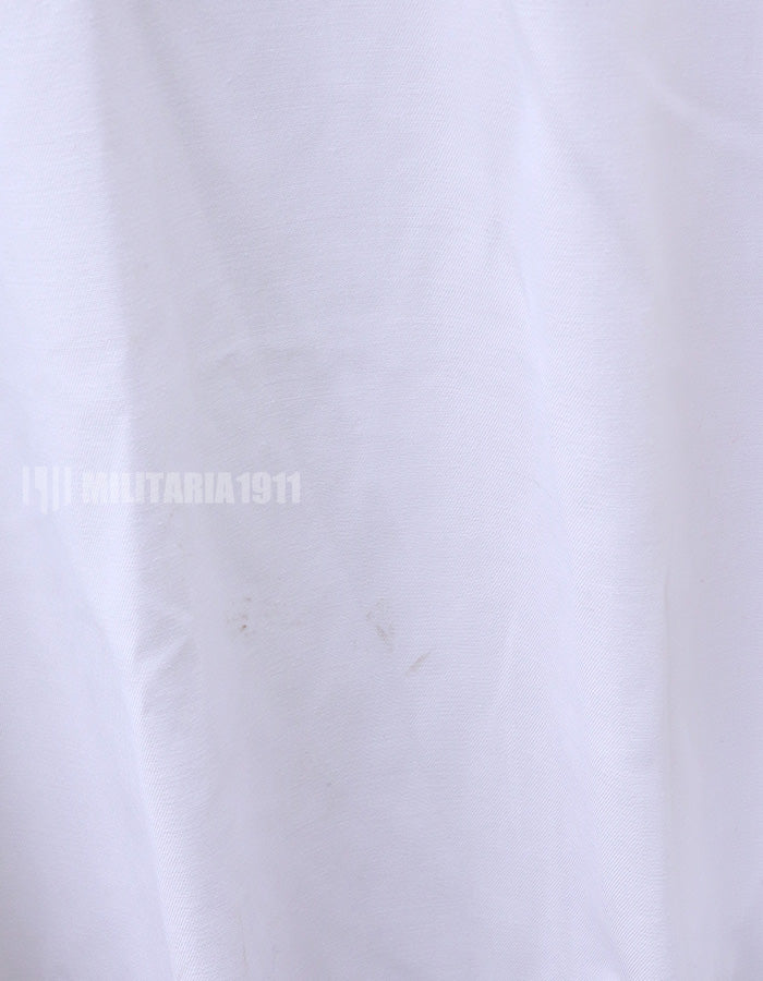 イギリス軍　PTIジャケット　運動用ブルゾン　ホワイト　徽章付き