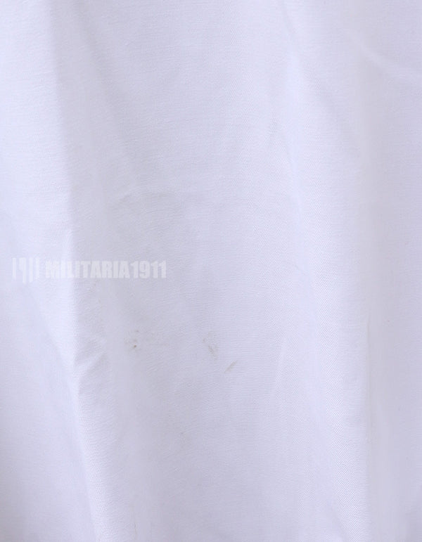 イギリス軍　PTIジャケット　運動用ブルゾン　ホワイト　徽章付き