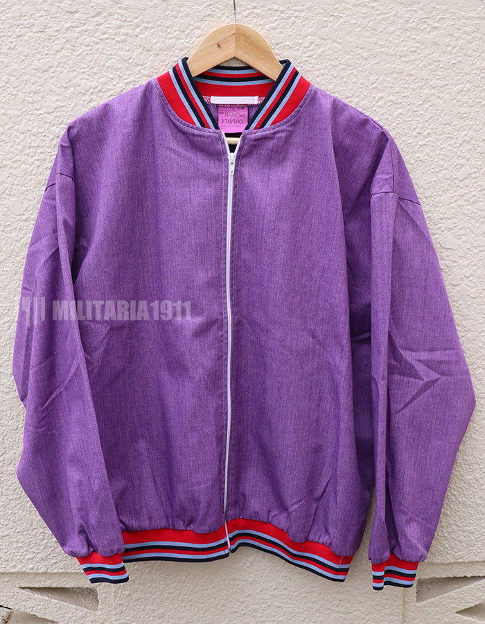 イギリス軍　PTIジャケット　運動用ブルゾン　パープル