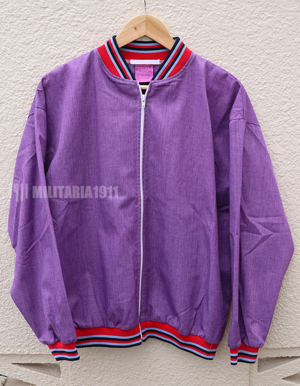 イギリス軍　PTIジャケット　運動用ブルゾン　パープル