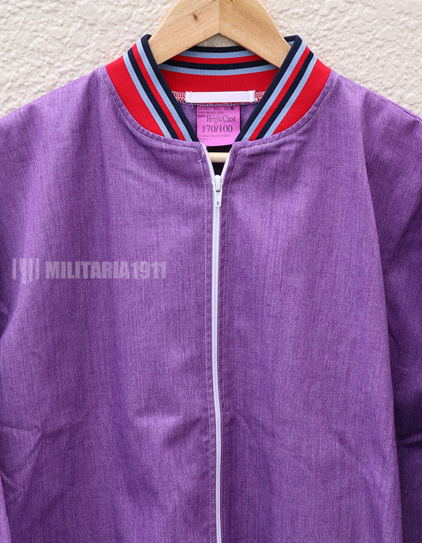 イギリス軍　PTIジャケット　運動用ブルゾン　パープル