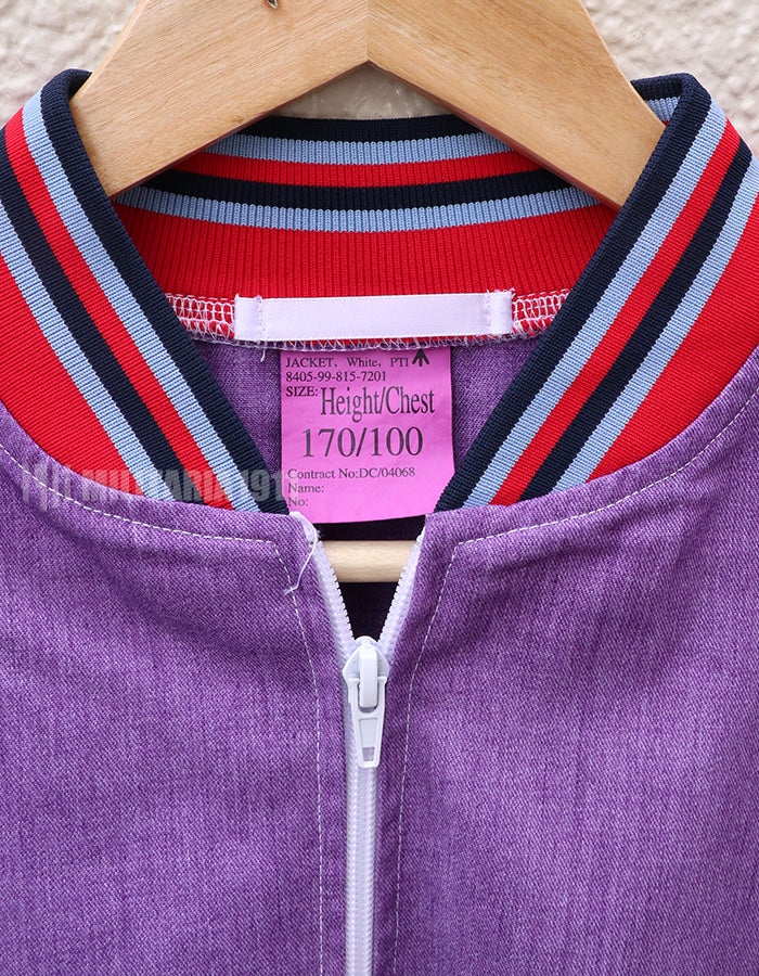 イギリス軍　PTIジャケット　運動用ブルゾン　パープル
