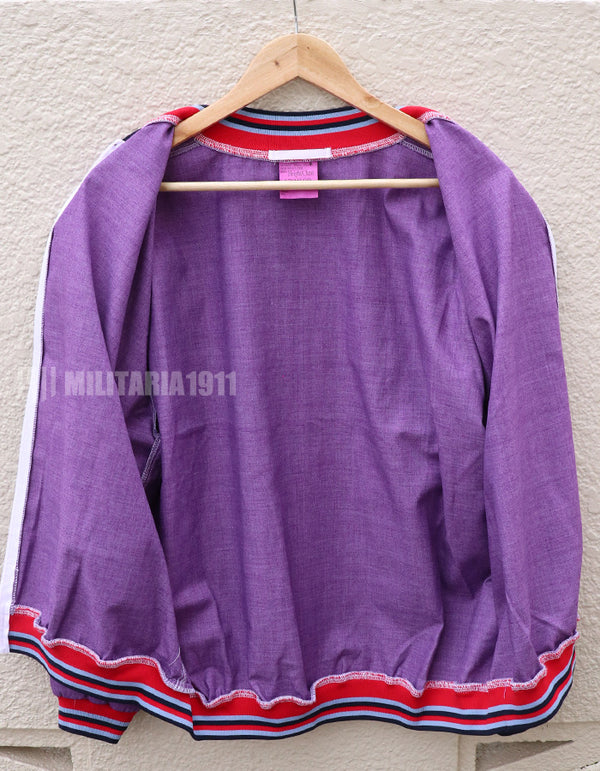 イギリス軍　PTIジャケット　運動用ブルゾン　パープル