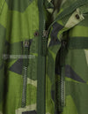 実物　スウェーデン軍　M90 カモフラージュ　フィールドジャケット　1993年製　軍官給品 B