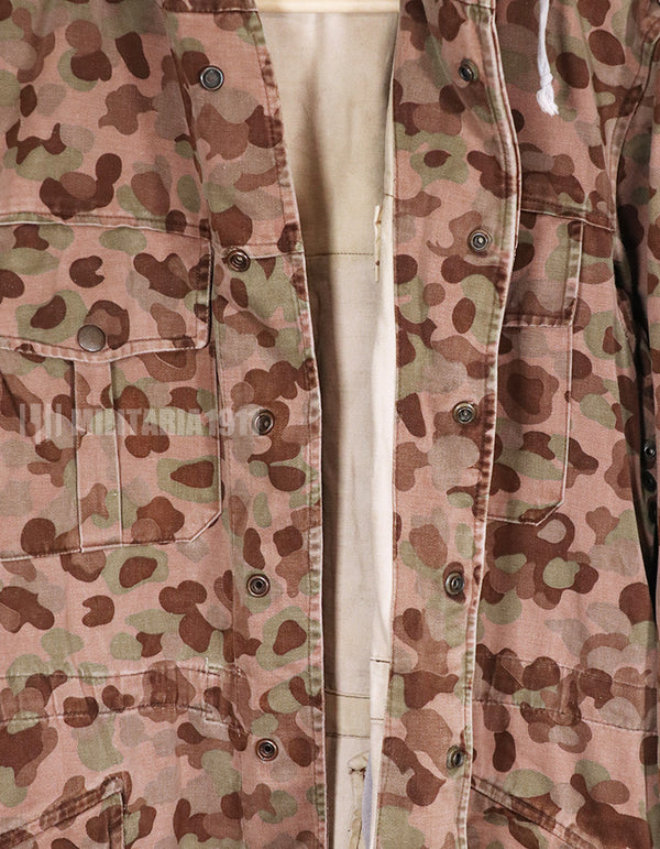 実物　1960年代〜1970年代　オーストリア軍　迷彩パーカー　中古品　使用感あり