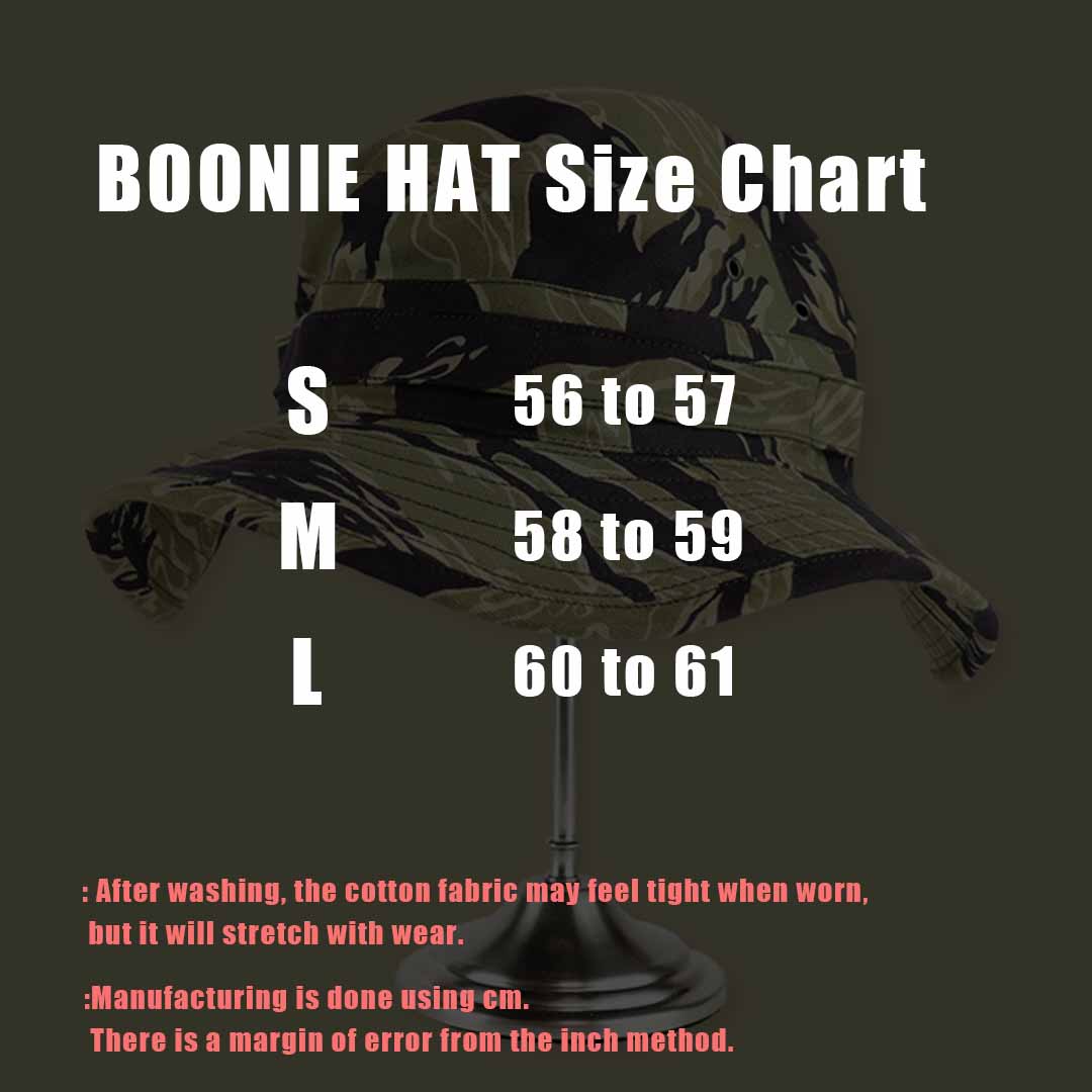 【6月中旬発送予定】2023年第二ロット MADE IN OKINAWA ゴールドタイガーストライプ ブーニーハット