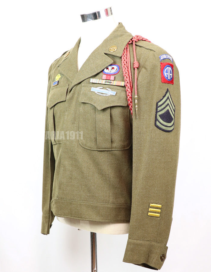 実物セット　アメリカ陸軍　第82空挺師団　アイクジャケットグルーピングセット　軍歴付
