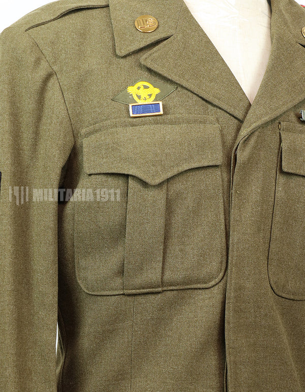 実物セット　アメリカ陸軍　第82空挺師団　アイクジャケットグルーピングセット　軍歴付