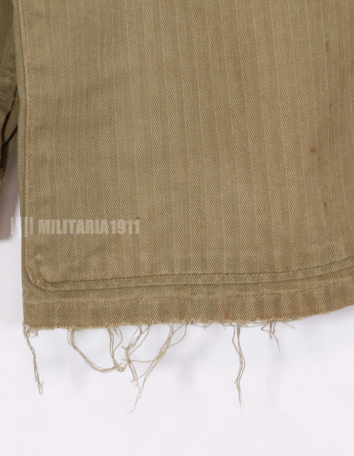 実物　USMC　第二次世界大戦　P-41 HBTユニフォーム　日焼け・破れあり