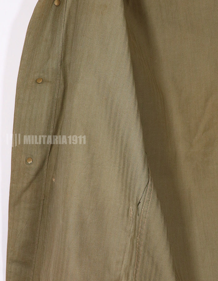 実物　USMC　第二次世界大戦　P-41 HBTユニフォーム　日焼け・破れあり