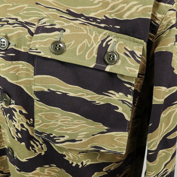 2023年第二ロット ゴールドタイガーストライプ USカット ジャケット MADE IN JAPAN