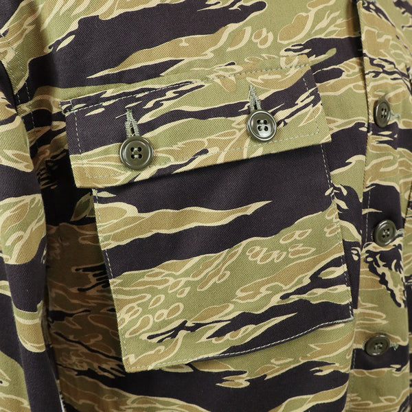 2023年第二ロット ゴールドタイガーストライプ USカット ジャケット MADE IN JAPAN