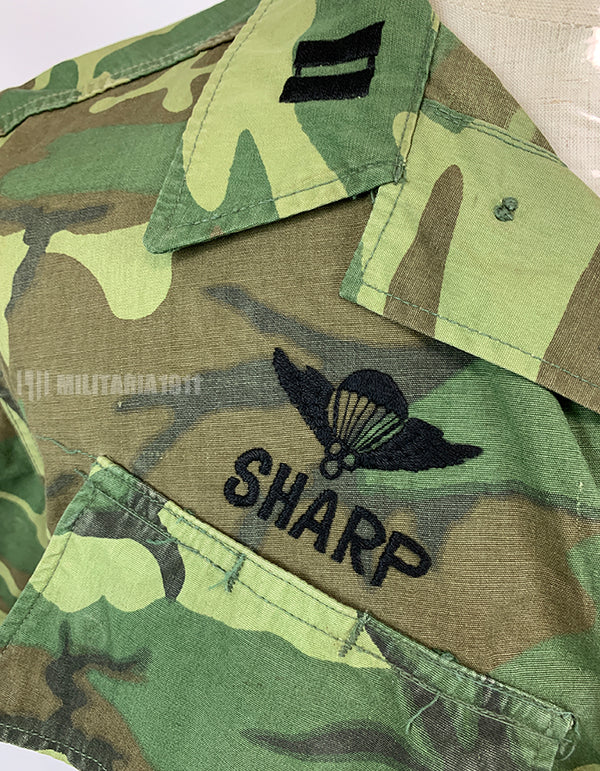 Original U.S. Army None RipStop Fabric ERDL Special Forces Jacket MACV SOG 