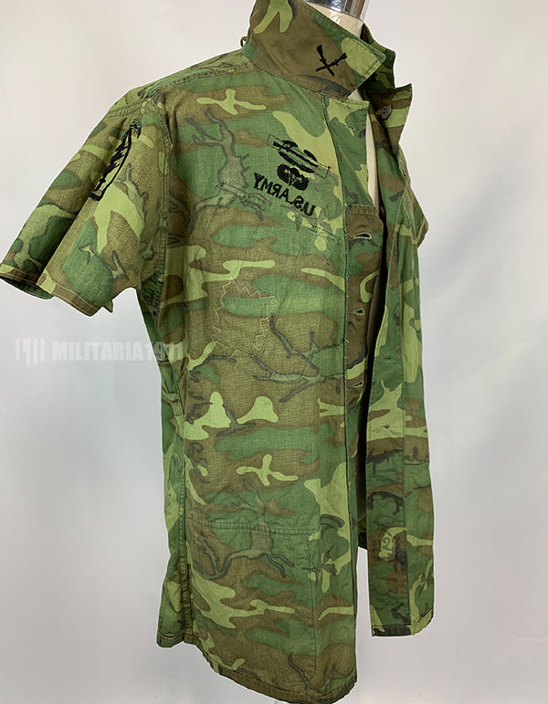 Original U.S. Army None RipStop Fabric ERDL Special Forces Jacket MACV SOG 