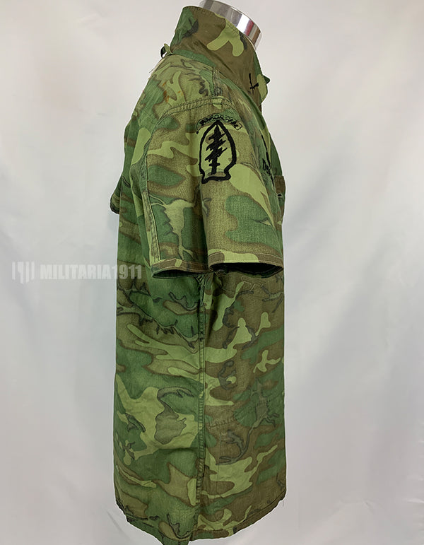 Original U.S. Army None RipStop Fabric ERDL Special Forces Jacket MACV SOG 