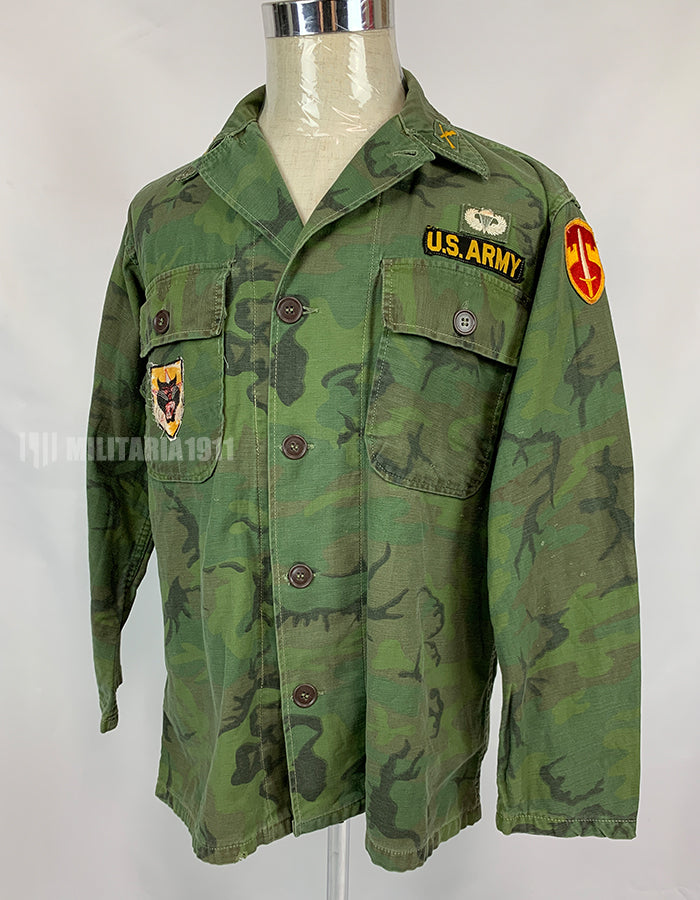 Original U.S. Army MACV South Vietnam Ranger Advisor Individual Camo Jacket