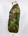 Original South Vietnam Army Airborne Division ERDL Leaf Combat Uniform Top and Bottom Set