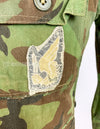 Original South Vietnam Army Airborne Division ERDL Leaf Combat Uniform Top and Bottom Set