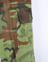 Original South Vietnam Army Airborne Division ERDL Leaf Combat Uniform Top and Bottom Set