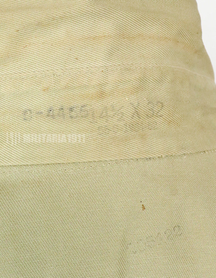 実物　アメリカ陸軍　コットンカーキシャツ　サービスシャツ　階級章　パッチ付き 1st Signal Bde