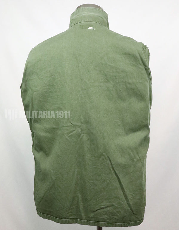 実物　アメリカ陸軍　ユーティリティシャツ　OG-107 　第一師団パッチなど徽章付（後付け）