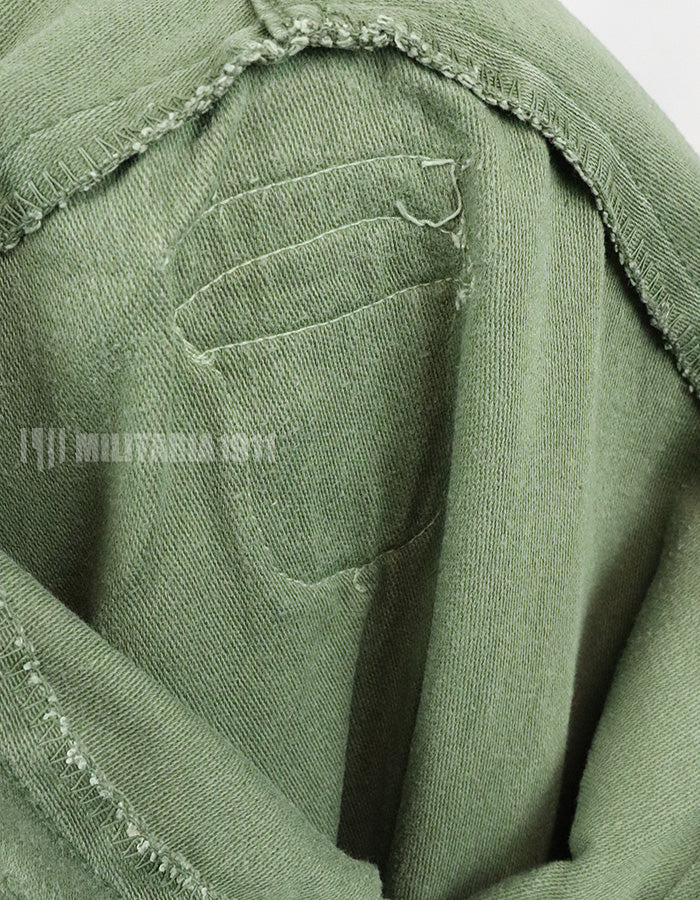 実物　アメリカ陸軍　ユーティリティシャツ　OG-107 　第一師団パッチなど徽章付（後付け）