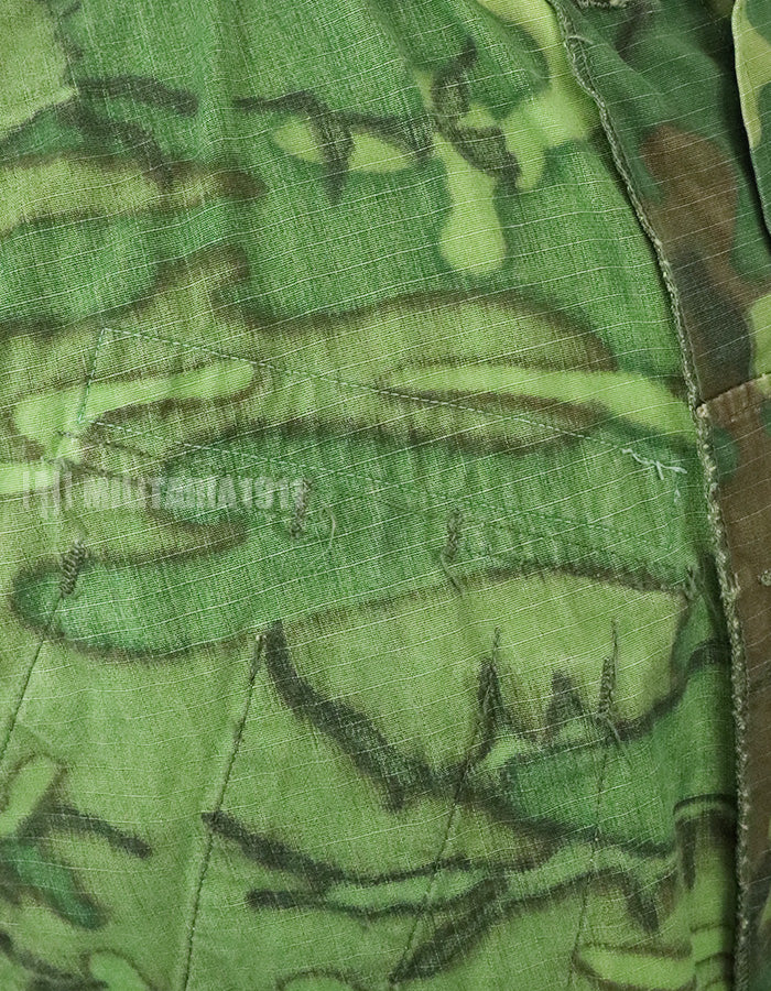 実物　アメリカ空軍　US AIR FORCE ERDL ジャングルファティーグ ショートスリーブカスタム