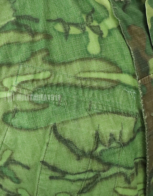 実物　アメリカ空軍　US AIR FORCE ERDL ジャングルファティーグ ショートスリーブカスタム