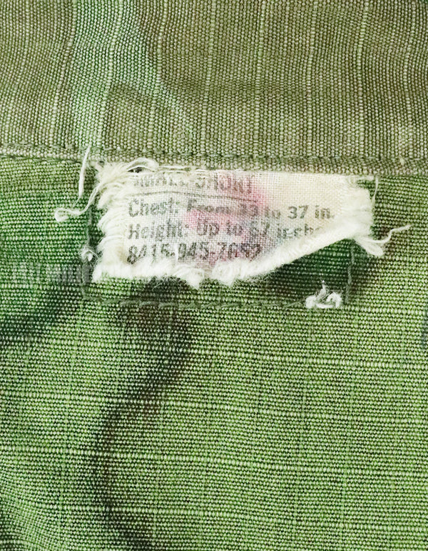 実物　アメリカ空軍　US AIR FORCE ERDL ジャングルファティーグ ショートスリーブカスタム