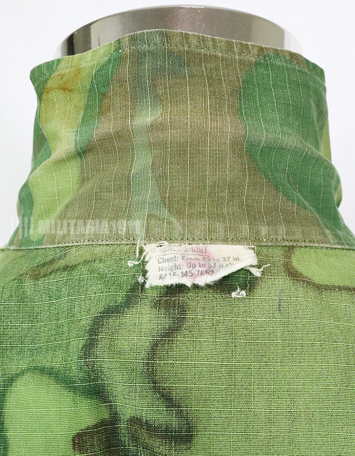 実物　アメリカ空軍　US AIR FORCE ERDL ジャングルファティーグ ショートスリーブカスタム