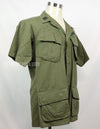 実物　アメリカ空軍　後期型ジャングルファティーグ　ショートスリーブカスタム　徽章付き 1969年契約
