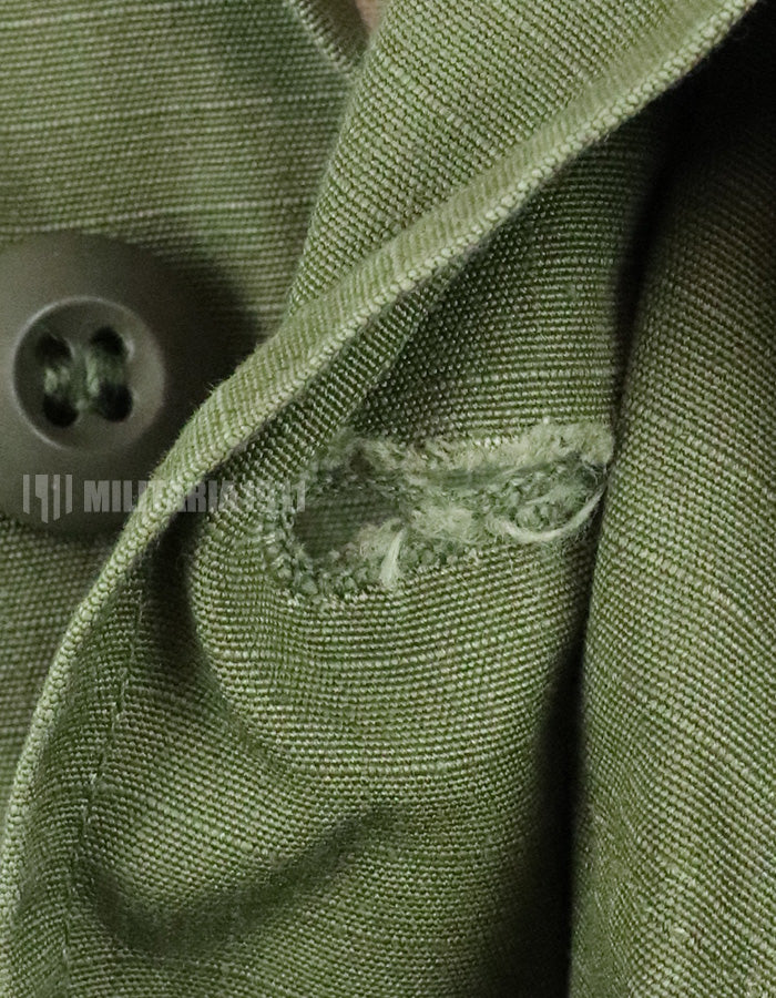 実物　アメリカ空軍　後期型ジャングルファティーグ　ショートスリーブカスタム　徽章付き 1969年契約
