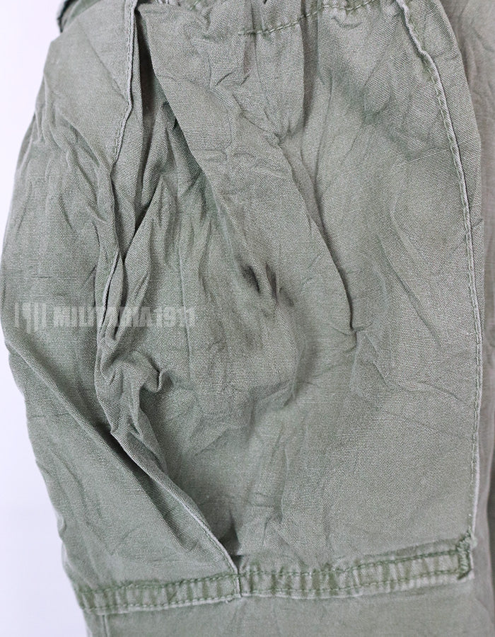 実物　ジャングルファティーグパンツ　ノンリップストップ生地　使用感あり