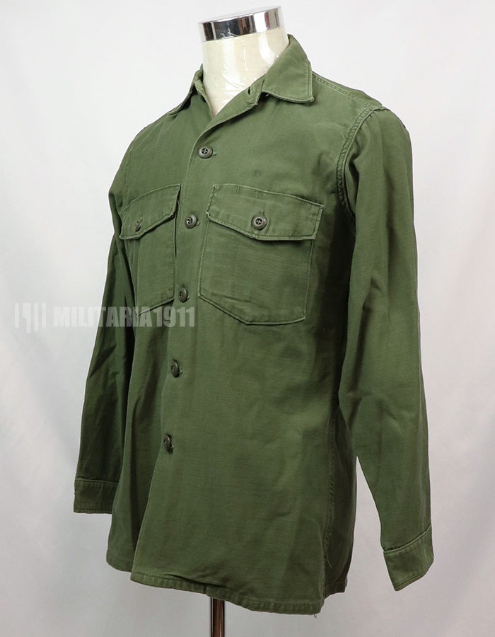 実物　ユーティリティシャツ 2ndパターン　OG-107 　放出品　1960年代後半ロット