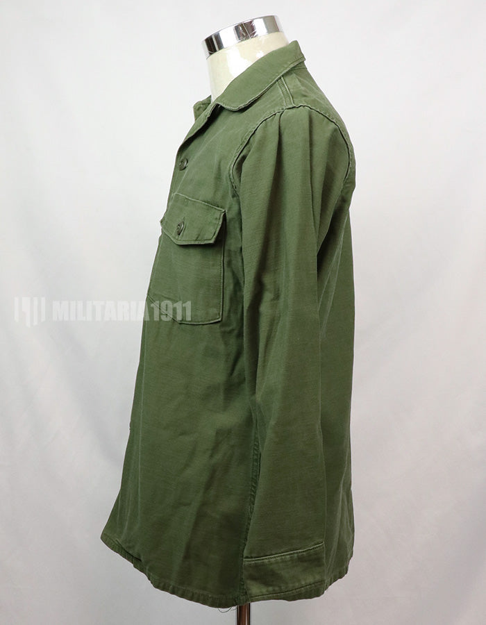 実物　ユーティリティシャツ 2ndパターン　OG-107 　放出品　1960年代後半ロット
