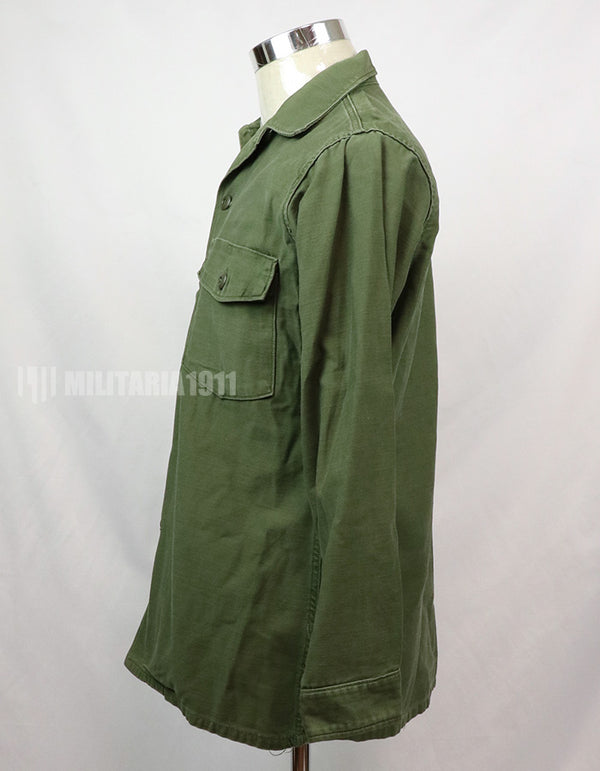 実物　ユーティリティシャツ 2ndパターン　OG-107 　放出品　1960年代後半ロット