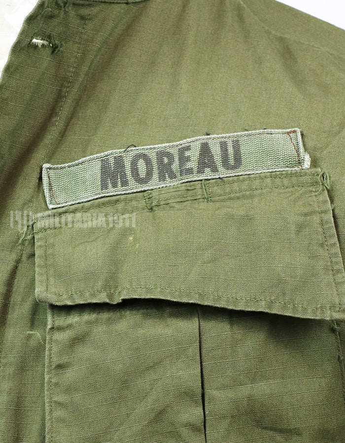 実物　後期型　ジャングルファティーグ　リップストップ　X-Smallサイズ